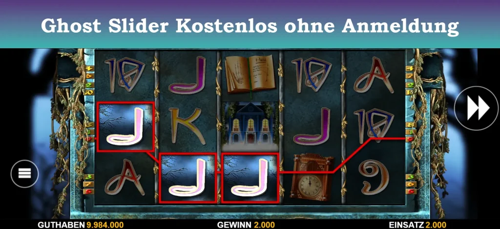 ghost slider kostenlos ohne anmeldung